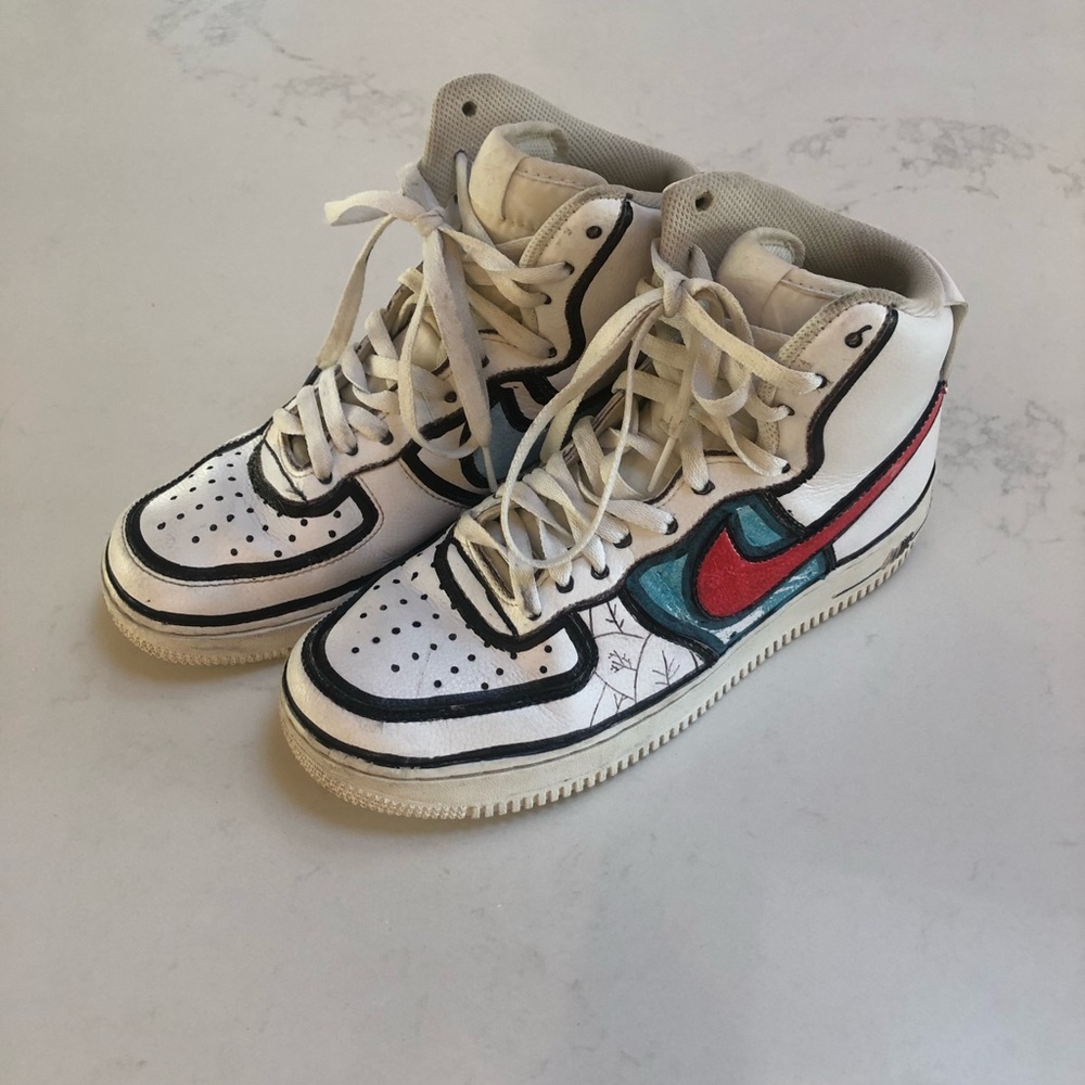 Nike Air Force one high size 8